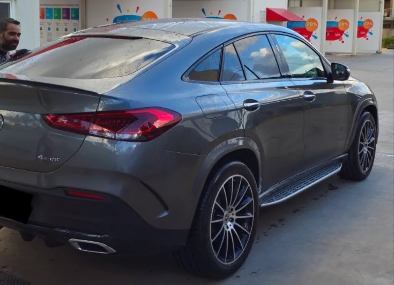 The Mercedes-Benz Gle 2022 model which you can rent from Sync