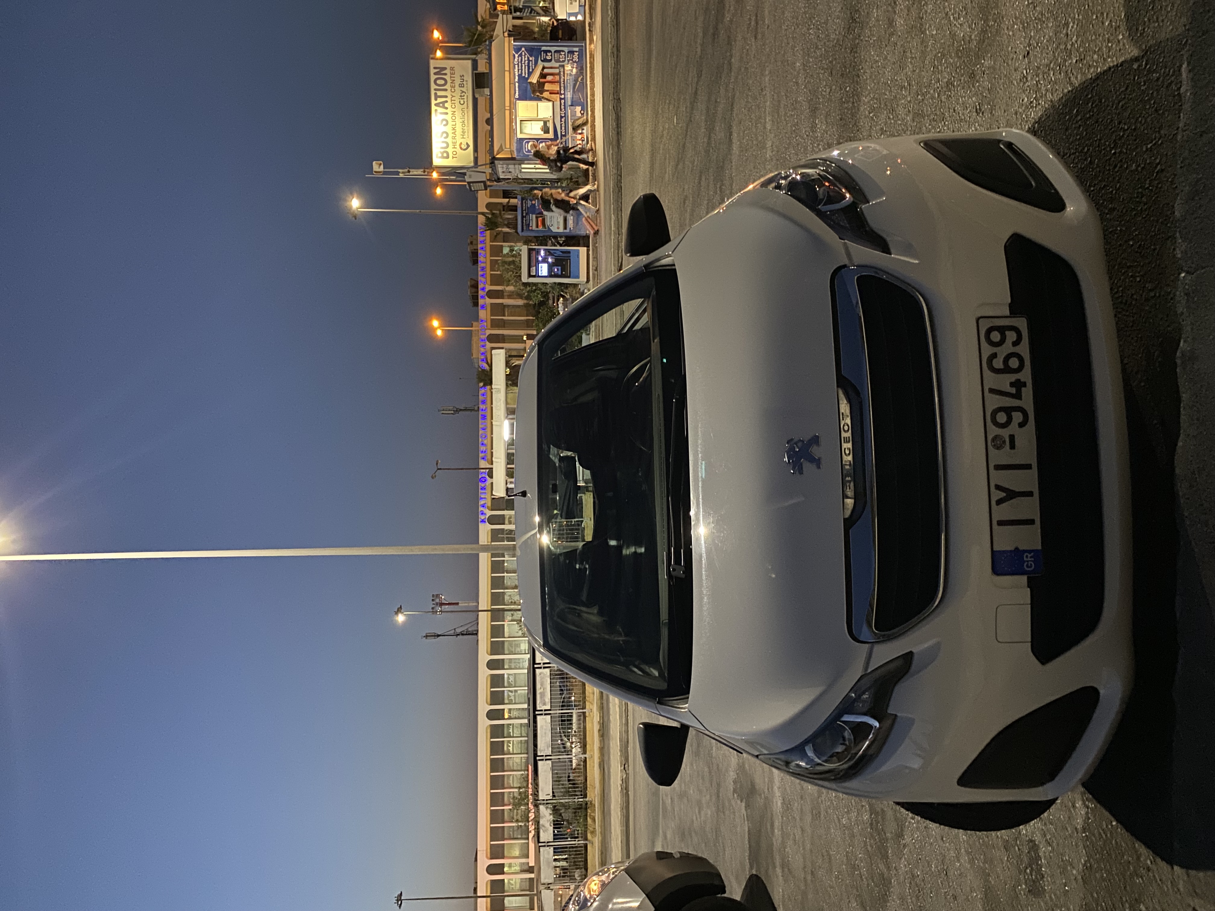 The Peugeot 108 2019 model which you can rent from Sync